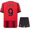 AC Milan Giroud 9 Hjemme 23-24 - Barn Draktsett